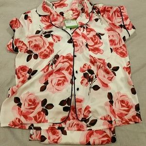Kate Spade Floral Pajama Set